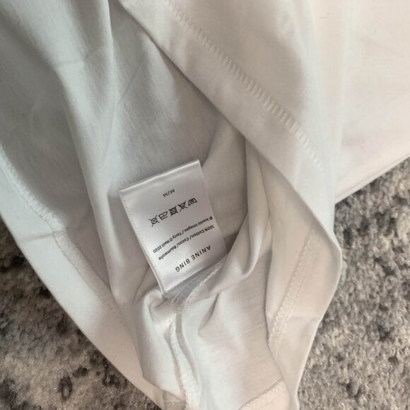 Anine Bing Paris T-Shirt Women's Small - Picture 3 of 3